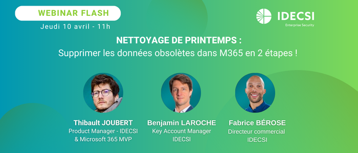 [Webinaire] Nettoyage de printemps : supprimer les données obsolètes dans M365 en 2 étapes